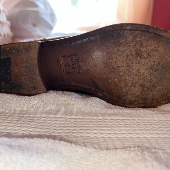 Frye, size 6.5, brown leather